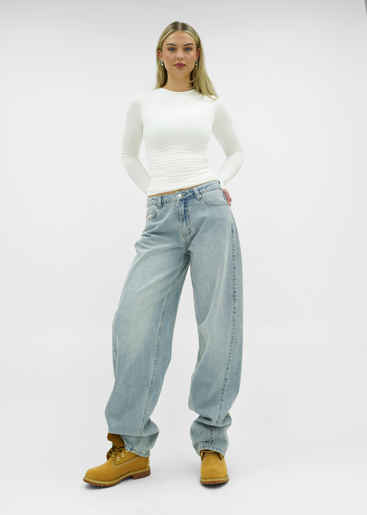 Balloon jeans vintage denim (tall)