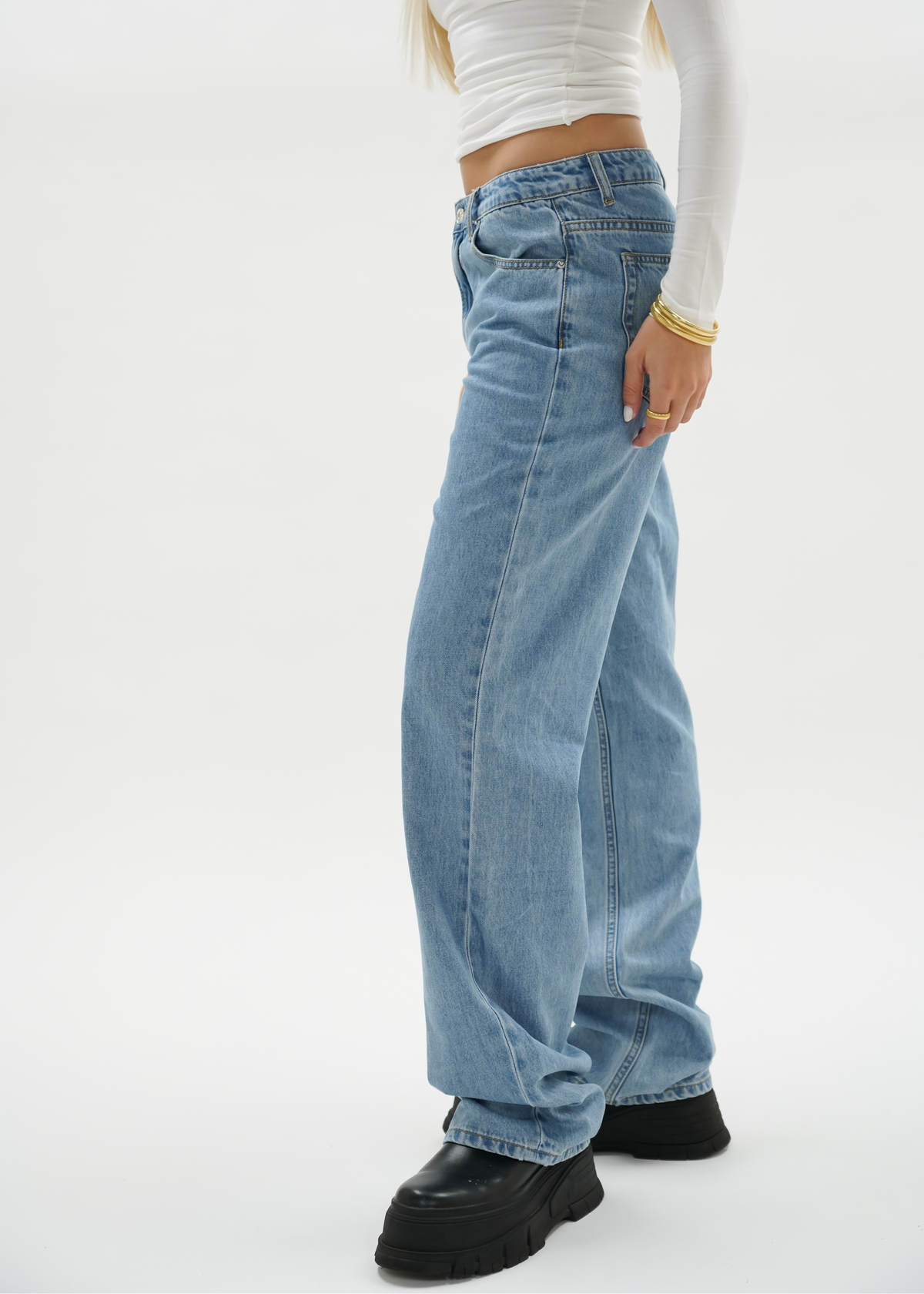 Low waist jeans classic blue (tall)