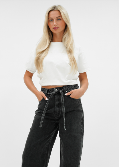 Baggy jeans dark washed grey (tall)
