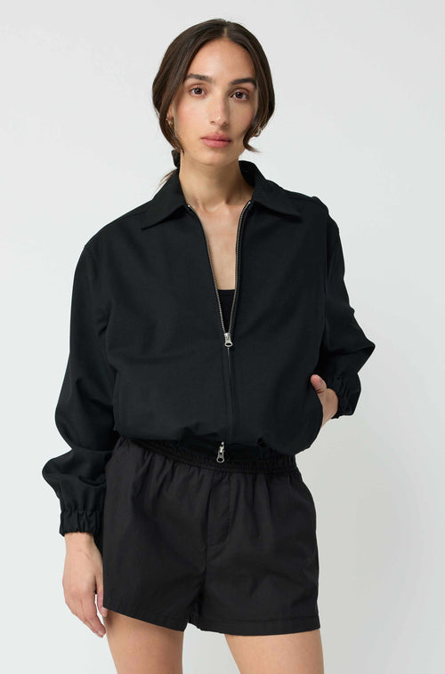 Wool Bomber Jacket