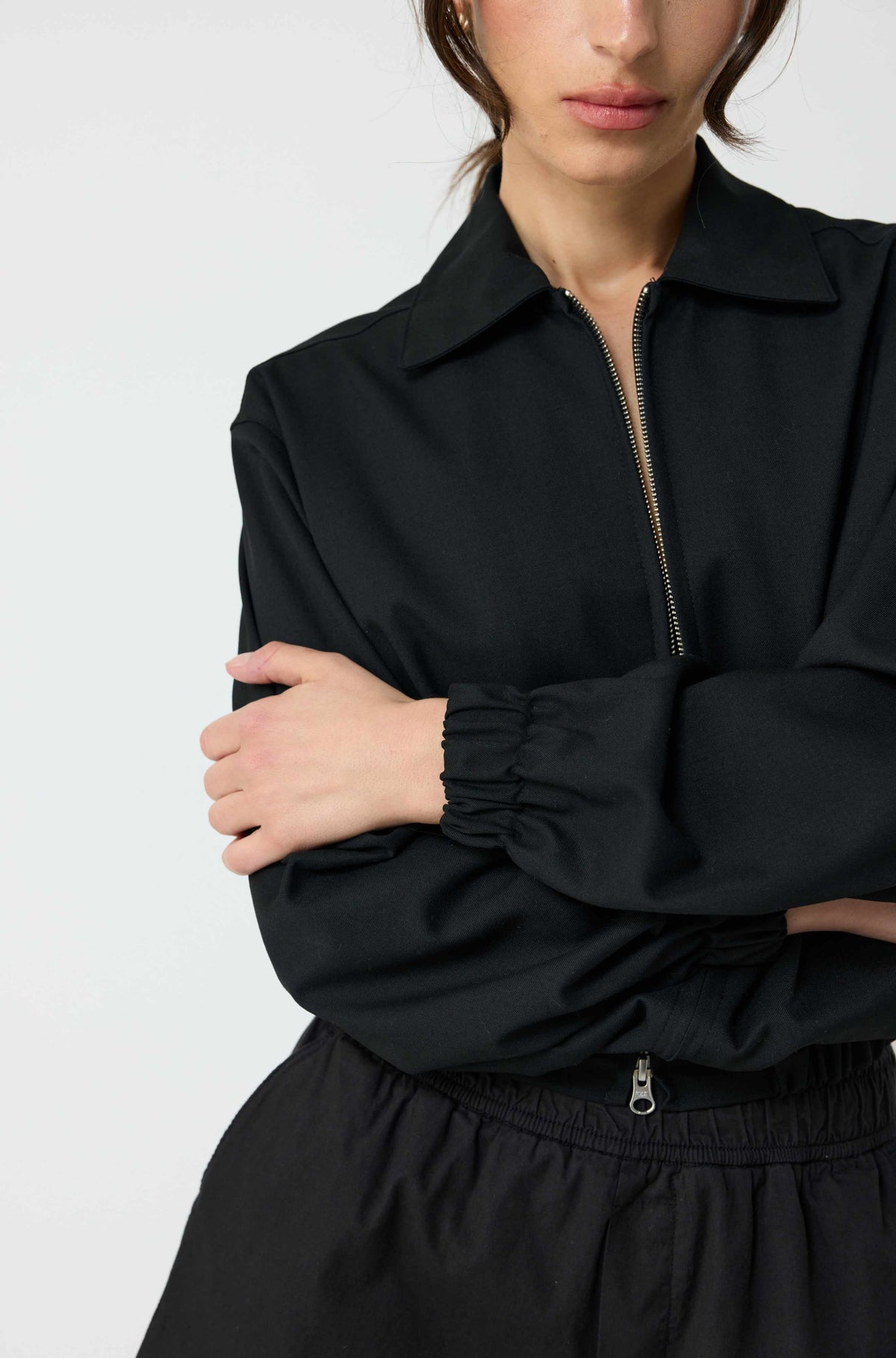 Wool Bomber Jacket