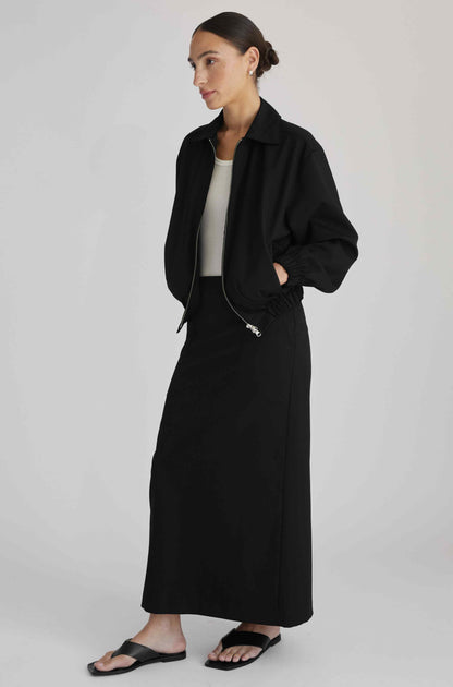 Wool Bomber Jacket