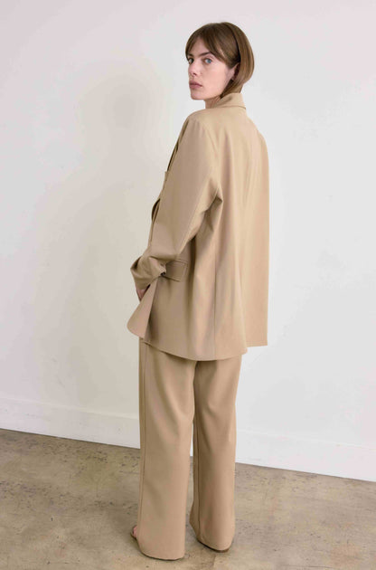 Oversized Double Button Blazer