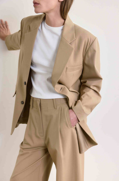 Oversized Double Button Blazer