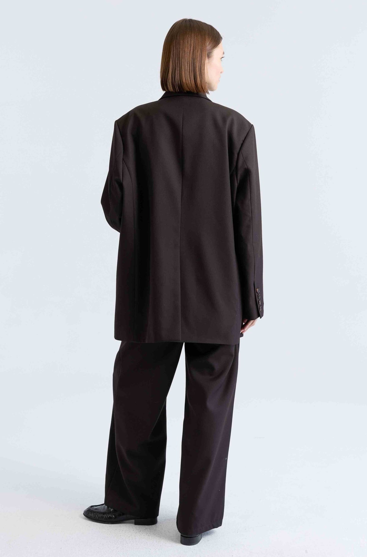 Oversized Double Button Blazer