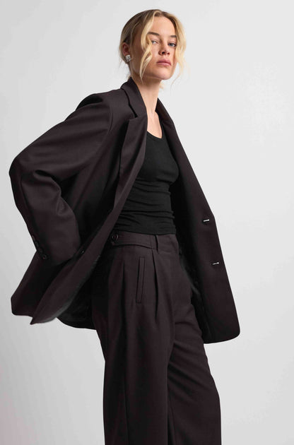 Oversized Double Button Blazer