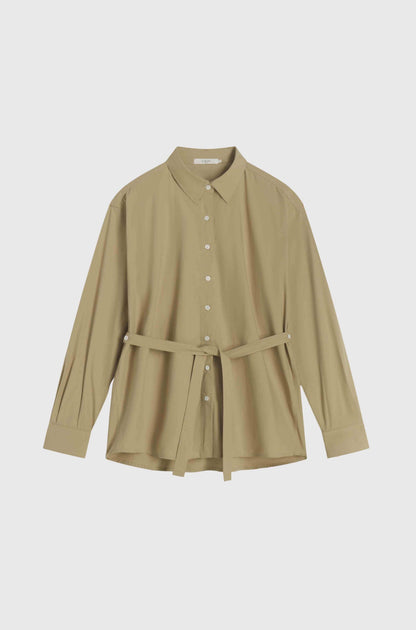 Shirt With Tie Belt