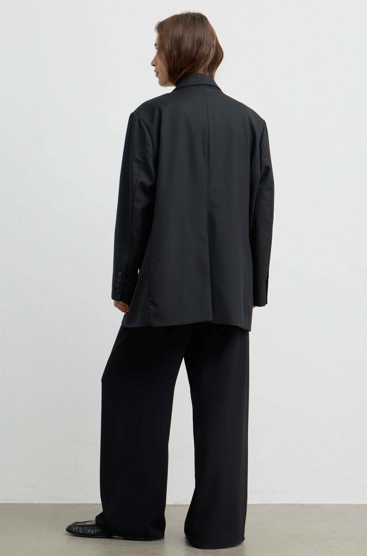Oversized Double Button Blazer