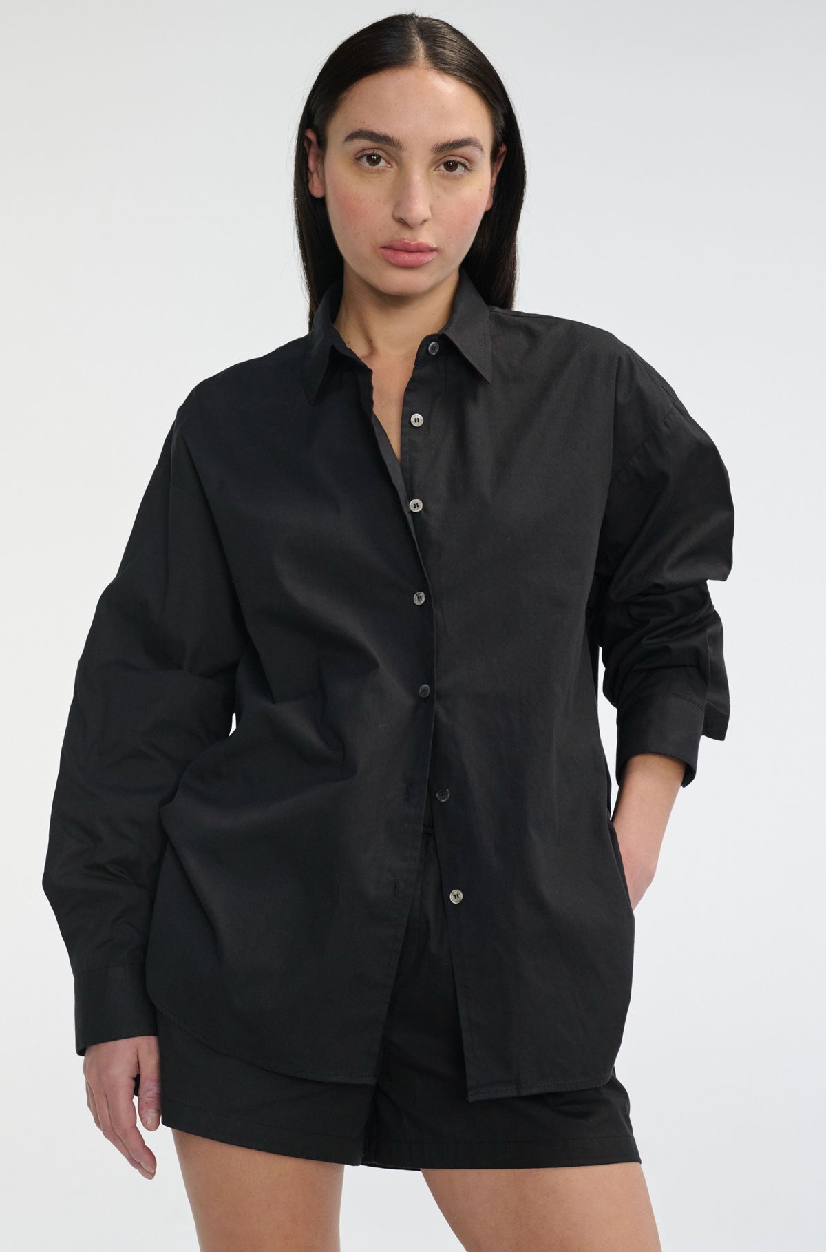 Oversized Cotton Shirt