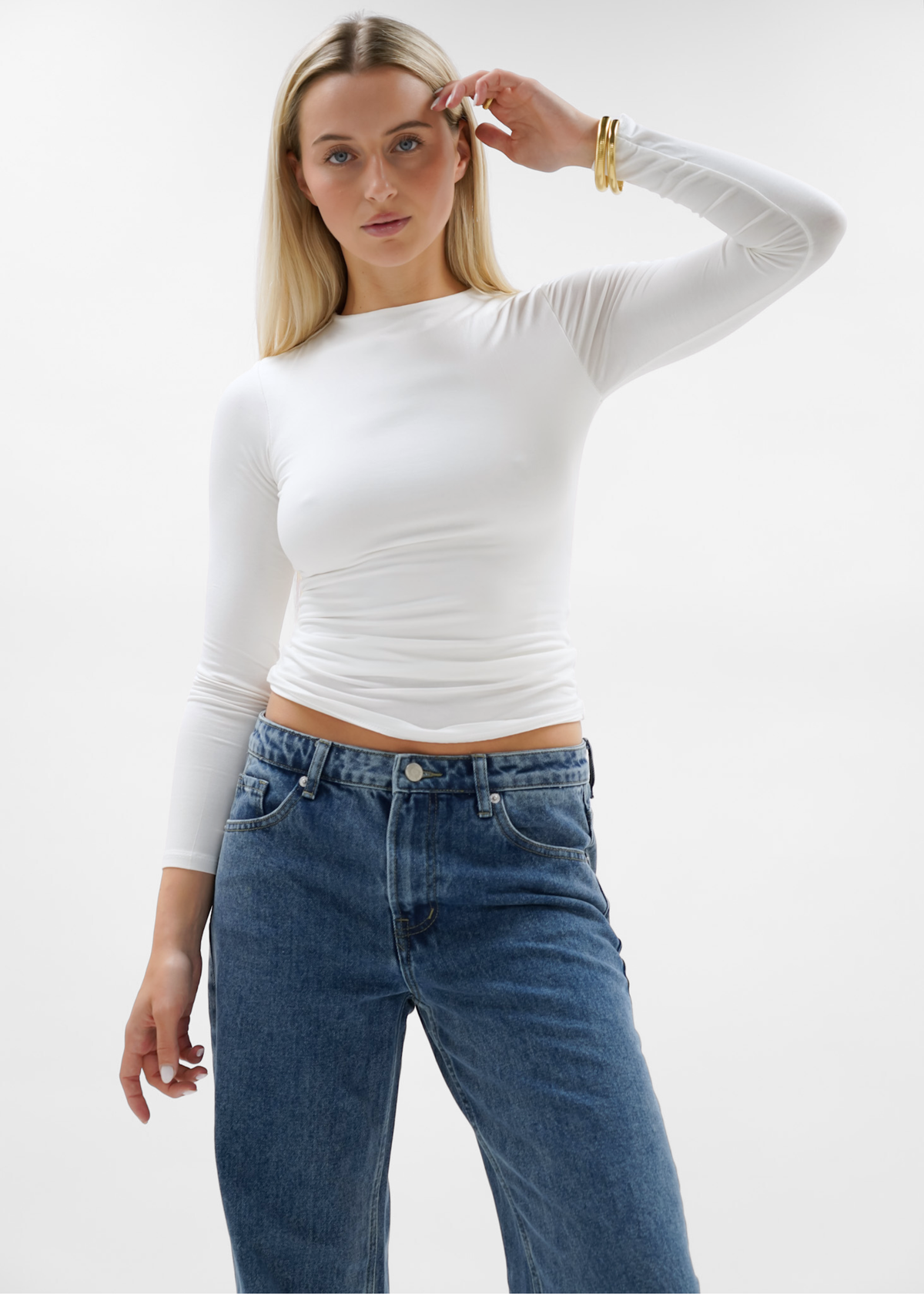 Low waist jeans dark blue (tall)
